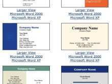 30 The Best Name Card Template Doc Layouts for Name Card Template Doc