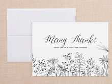 30 The Best Thank You Card Diy Template PSD File with Thank You Card Diy Template