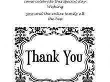 30 The Best Thank You Card Template Printable Free Formating for Thank You Card Template Printable Free