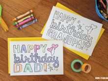 30 Visiting Grandad Birthday Card Template for Ms Word for Grandad Birthday Card Template
