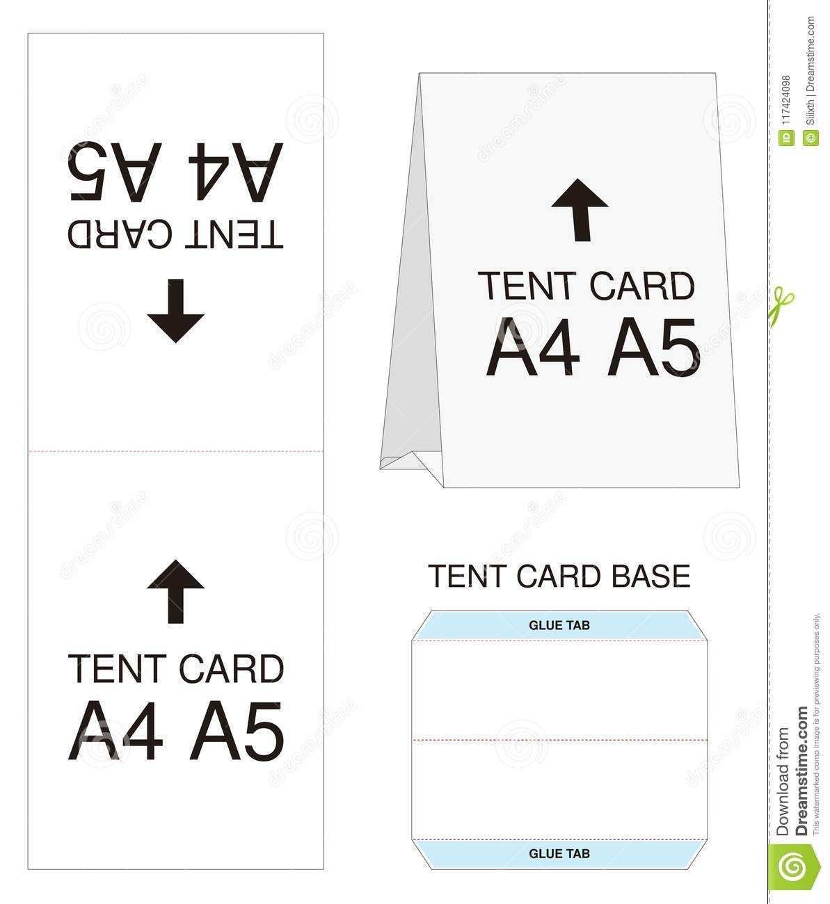 30 Visiting Tent Card Template A4 Now by Tent Card Template A4