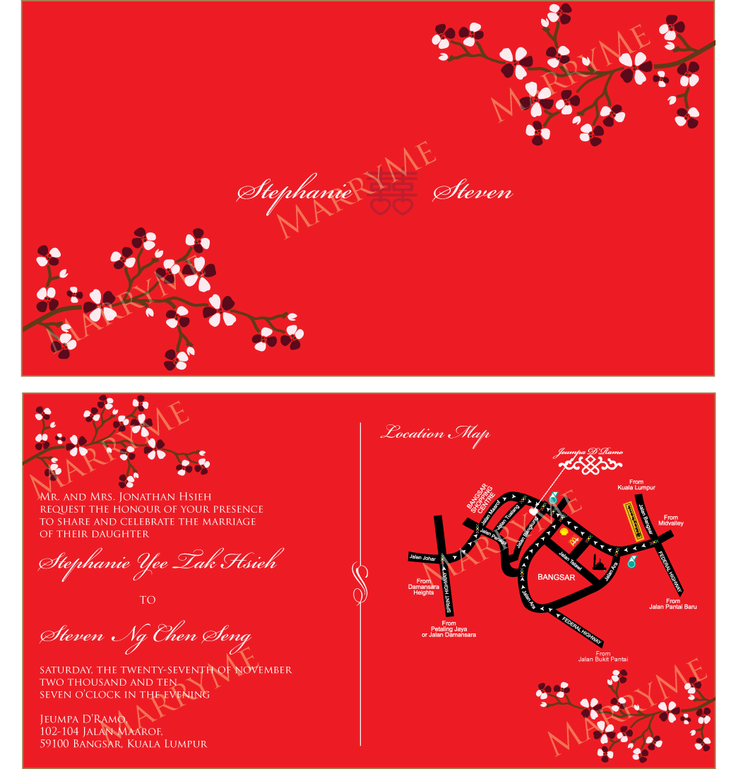  Chinese Wedding Invitation Card Template Free Download 