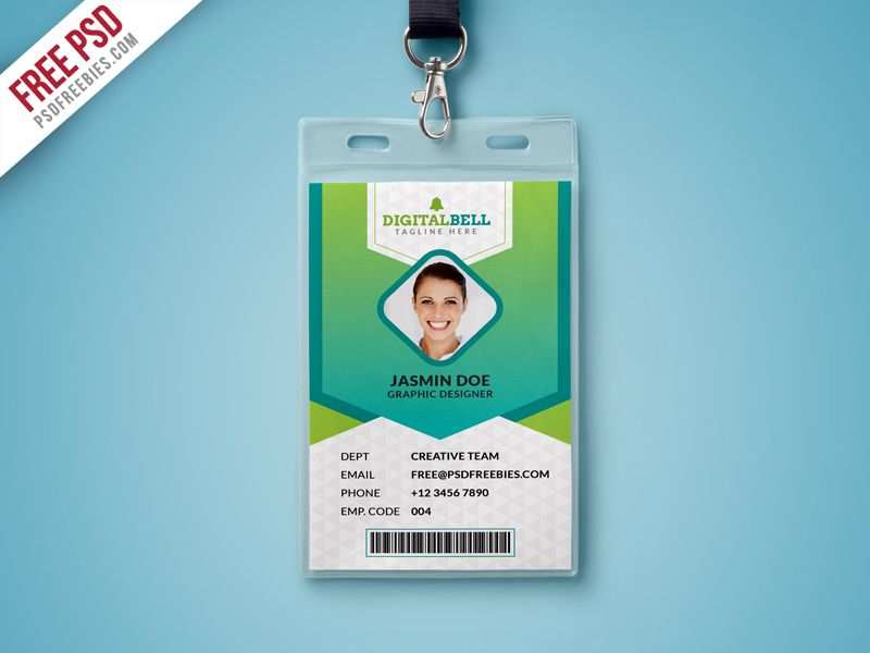 31 Adding Employee Id Card Template Psd File Free Download With Stunning Design by Employee Id Card Template Psd File Free Download