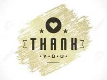 31 Adding Thank You Card Template Gold Maker by Thank You Card Template Gold