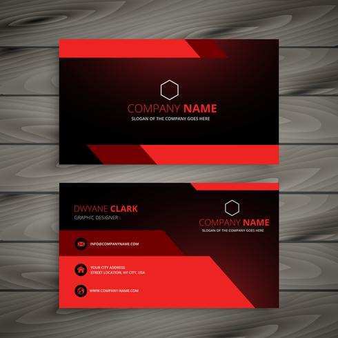 31 Best Red Business Card Template Download Templates by Red Business Card Template Download