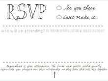 31 Best Rsvp Postcard Template For Word Photo with Rsvp Postcard Template For Word