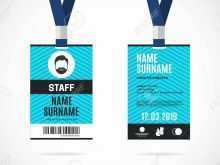 31 Blank Lanyard Name Card Template With Stunning Design for Lanyard Name Card Template