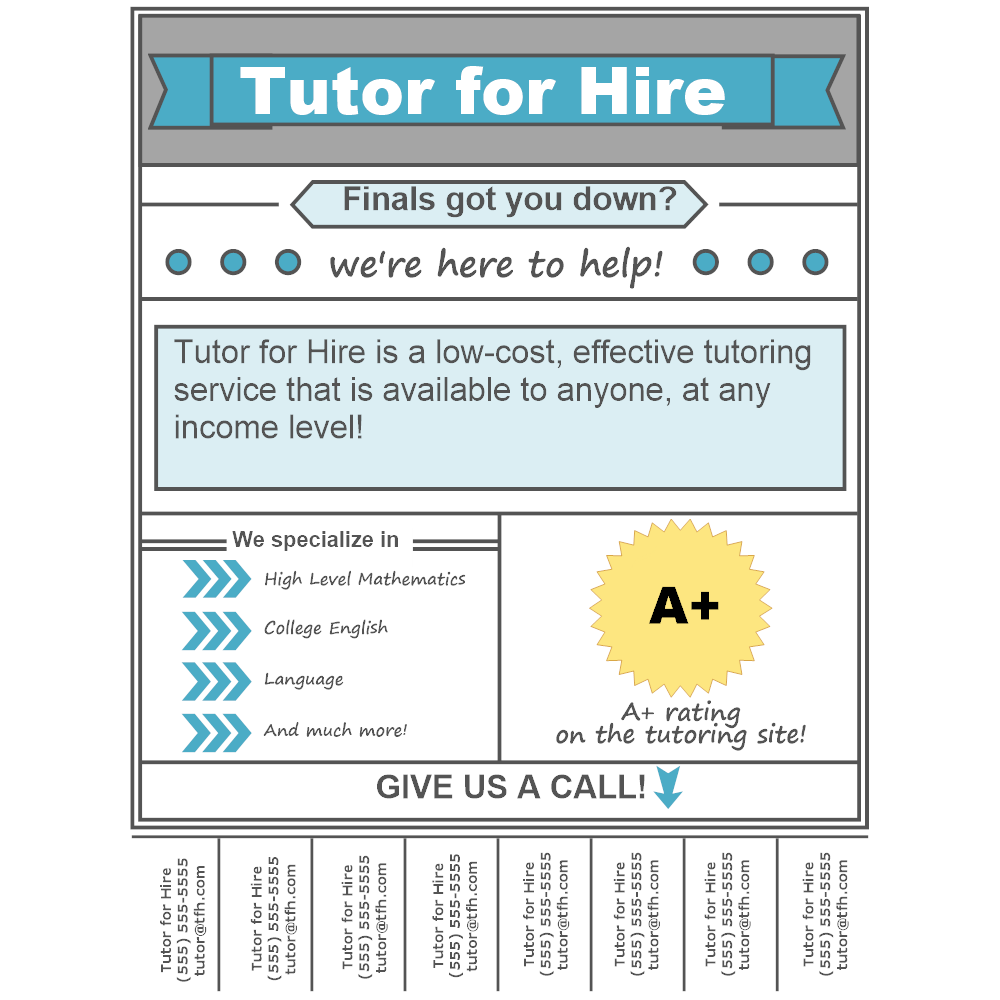 31 Blank Math Tutor Flyer Template for Ms Word by Math Tutor Flyer Template