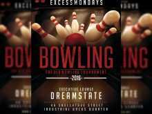 31 Bowling Flyer Template Free PSD File with Bowling Flyer Template Free