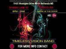 31 Create Band Flyers Templates Free With Stunning Design by Band Flyers Templates Free