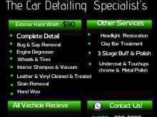 31 Create Car Detailing Flyer Template Layouts with Car Detailing Flyer Template