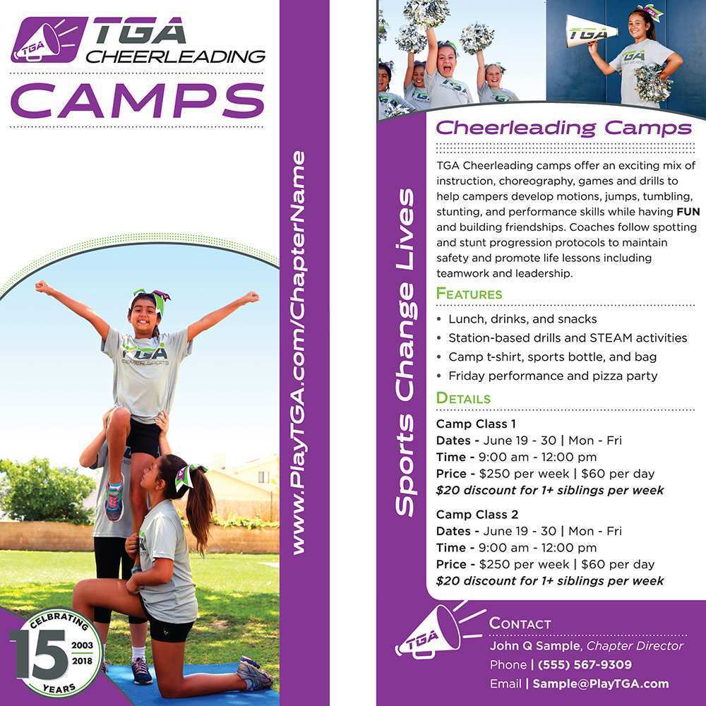 31 Create Cheer Camp Flyer Template Now with Cheer Camp Flyer Template