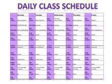 31 Create Class Schedule Template Elementary School For Free with Class Schedule Template Elementary School