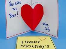 31 Create Mothers Day Pop Up Card Template in Word with Mothers Day Pop Up Card Template