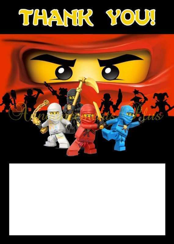 31 Create Ninjago Birthday Card Template in Word for Ninjago Birthday Card Template