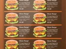31 Creating Burger Flyer Template For Free by Burger Flyer Template