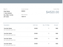 31 Creating Hourly Pay Invoice Template Layouts for Hourly Pay Invoice Template