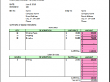 31 Customize Labor Invoice Example in Photoshop by Labor Invoice Example