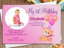 31 Customize Our Free 1St Birthday Invitation Card Template Online Layouts for 1St Birthday Invitation Card Template Online