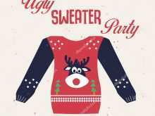 31 Customize Our Free Christmas Sweater Card Template PSD File for Christmas Sweater Card Template