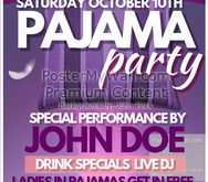 31 Customize Our Free Pajama Party Flyer Template For Free for Pajama Party Flyer Template