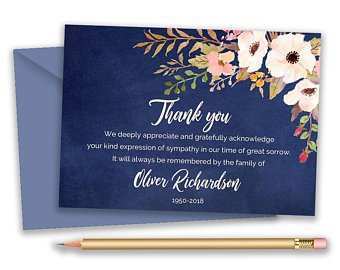 31 Customize Our Free Sympathy Thank You Cards Templates Layouts for Sympathy Thank You Cards Templates