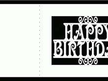 31 Format Free Birthday Card Template Svg in Word with Free Birthday Card Template Svg