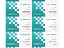 31 Format Free Business Card Template In Ms Word Maker for Free Business Card Template In Ms Word