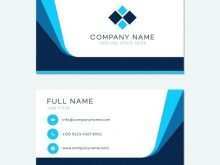 Online Business Card Template Free Download