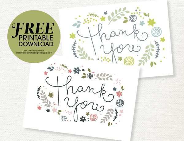 31 Free Do It Yourself Thank You Card Templates Templates with Do It Yourself Thank You Card Templates