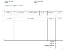 31 Free Printable Blank Invoice Template Online for Ms Word with Blank Invoice Template Online