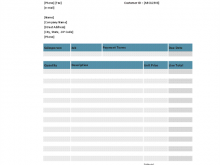 31 Free Printable Company Invoice Format Excel Formating for Company Invoice Format Excel