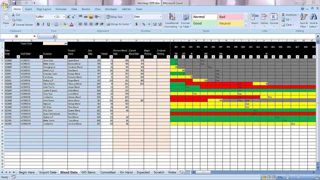 31 Free Printable Weekly Production Schedule Template in Word for