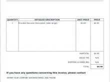 31 How To Create Blank Invoice Document Template for Ms Word by Blank Invoice Document Template