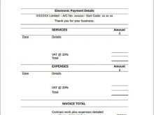 Contractor Expenses Invoice Template