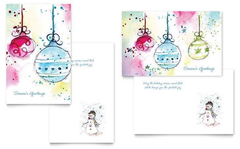 31 How To Create Holiday Card Template For Word PSD File for Holiday Card Template For Word