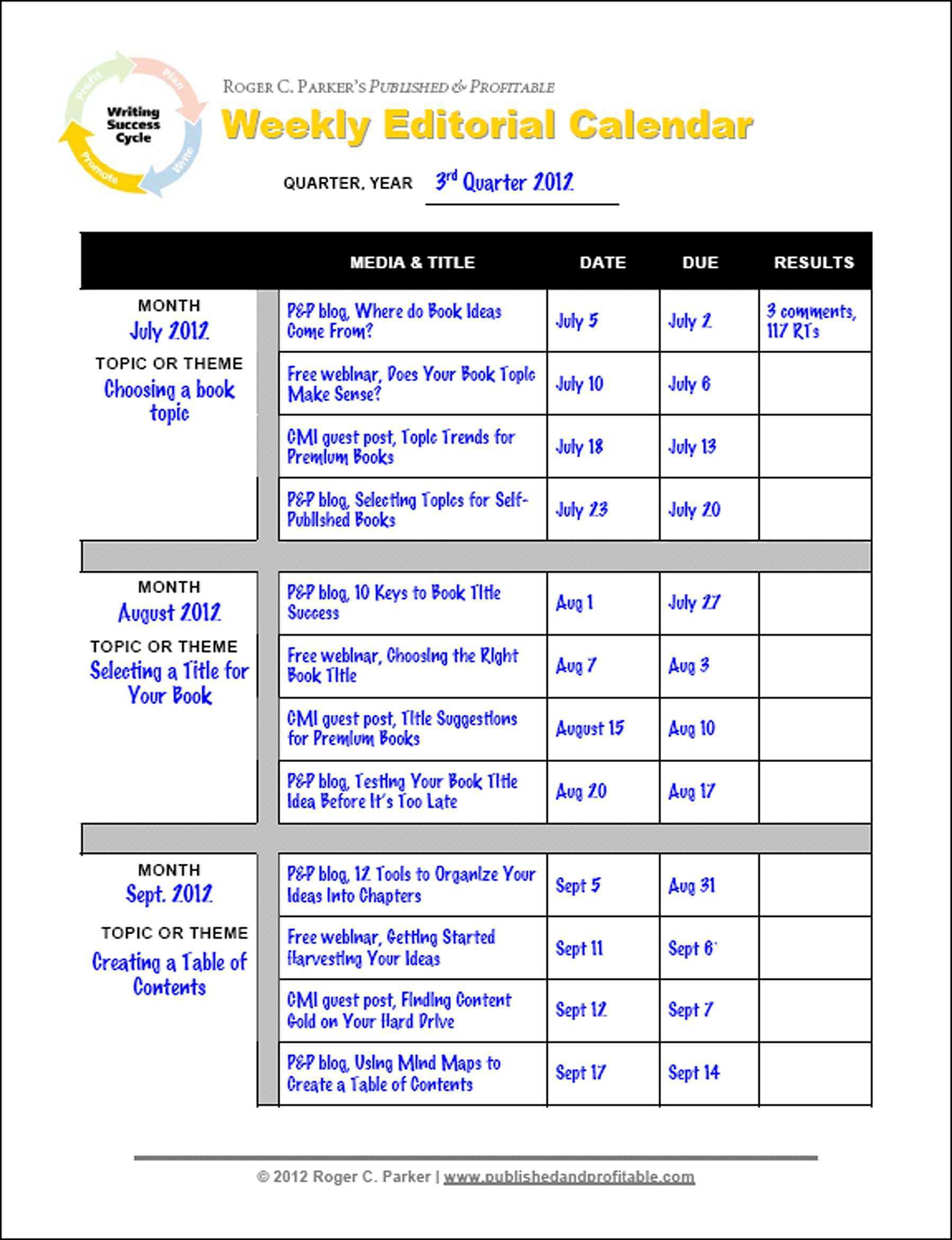 31 How To Create Marketing Production Schedule Template Templates by Marketing Production Schedule Template