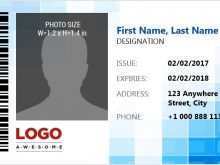31 Online Photo Id Card Template Word Layouts by Photo Id Card Template Word