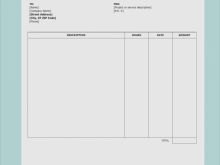 31 Online Simple Invoice Template Doc With Stunning Design with Simple Invoice Template Doc