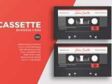 31 Printable Free Cassette J Card Template in Word for Free Cassette J Card Template