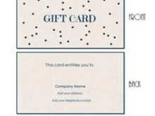 31 Printable Gift Card Template Online Free in Photoshop for Gift Card Template Online Free