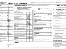 31 Printable Homeschool Kindergarten Report Card Template for Ms Word by Homeschool Kindergarten Report Card Template