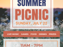 31 Printable Picnic Flyer Template for Picnic Flyer Template