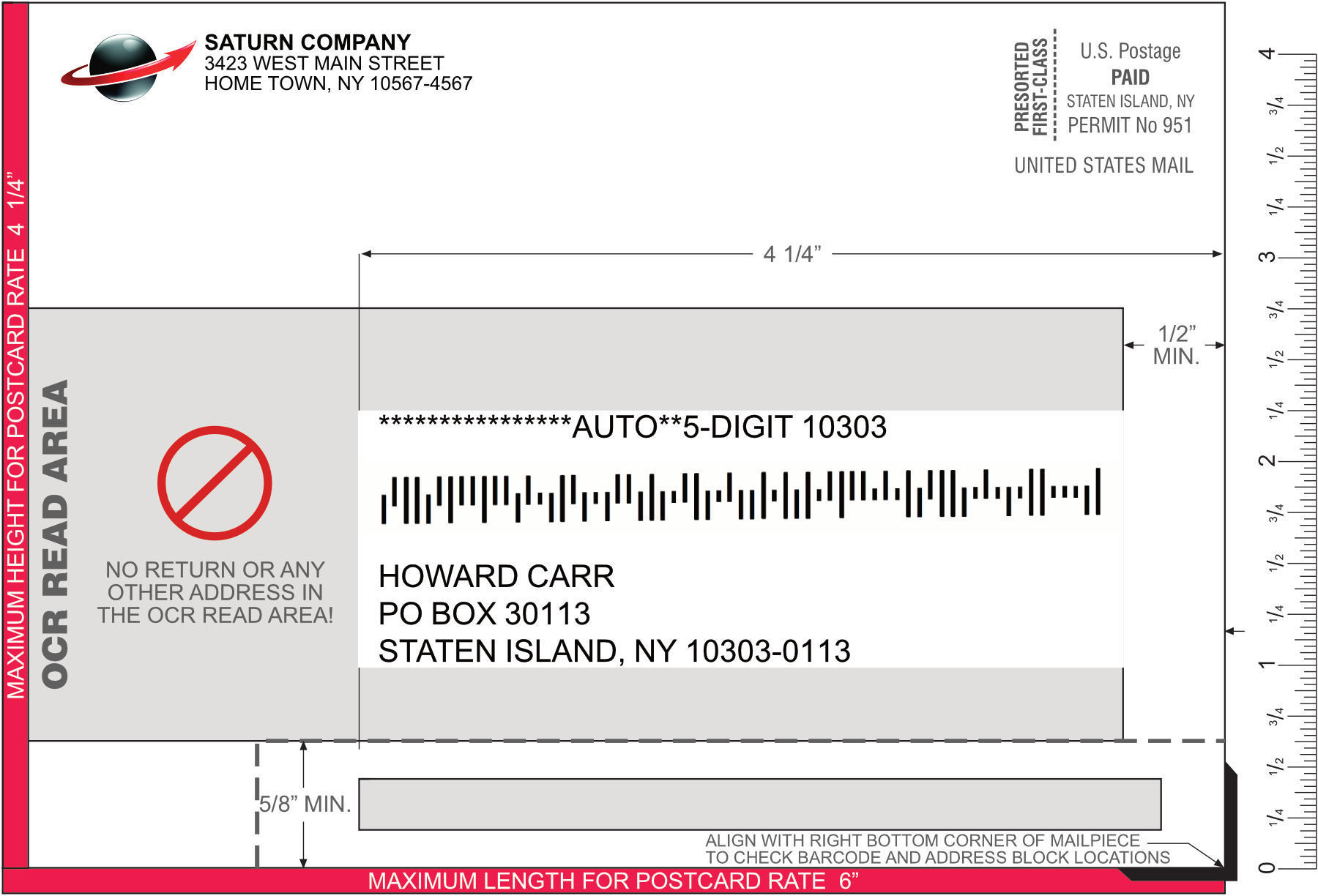 31 Printable Usps Bulk Mail Postcard Template Download for Usps Bulk Mail Postcard Template