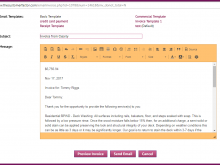 31 Report Email With Invoice Template for Ms Word with Email With Invoice Template