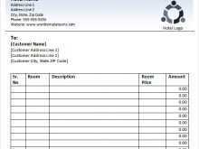 31 Report Invoice Template For Hotels Templates with Invoice Template For Hotels