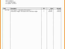 Company Tax Invoice Template