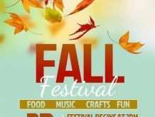 31 The Best Fall Festival Flyer Template For Free with Fall Festival Flyer Template