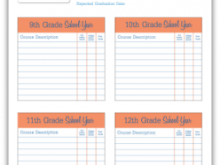 31 Visiting Four Year Class Schedule Template Layouts by Four Year Class Schedule Template