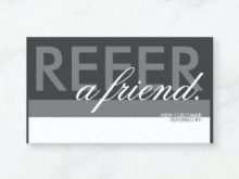 31 Visiting Refer A Friend Card Template Free Maker by Refer A Friend Card Template Free